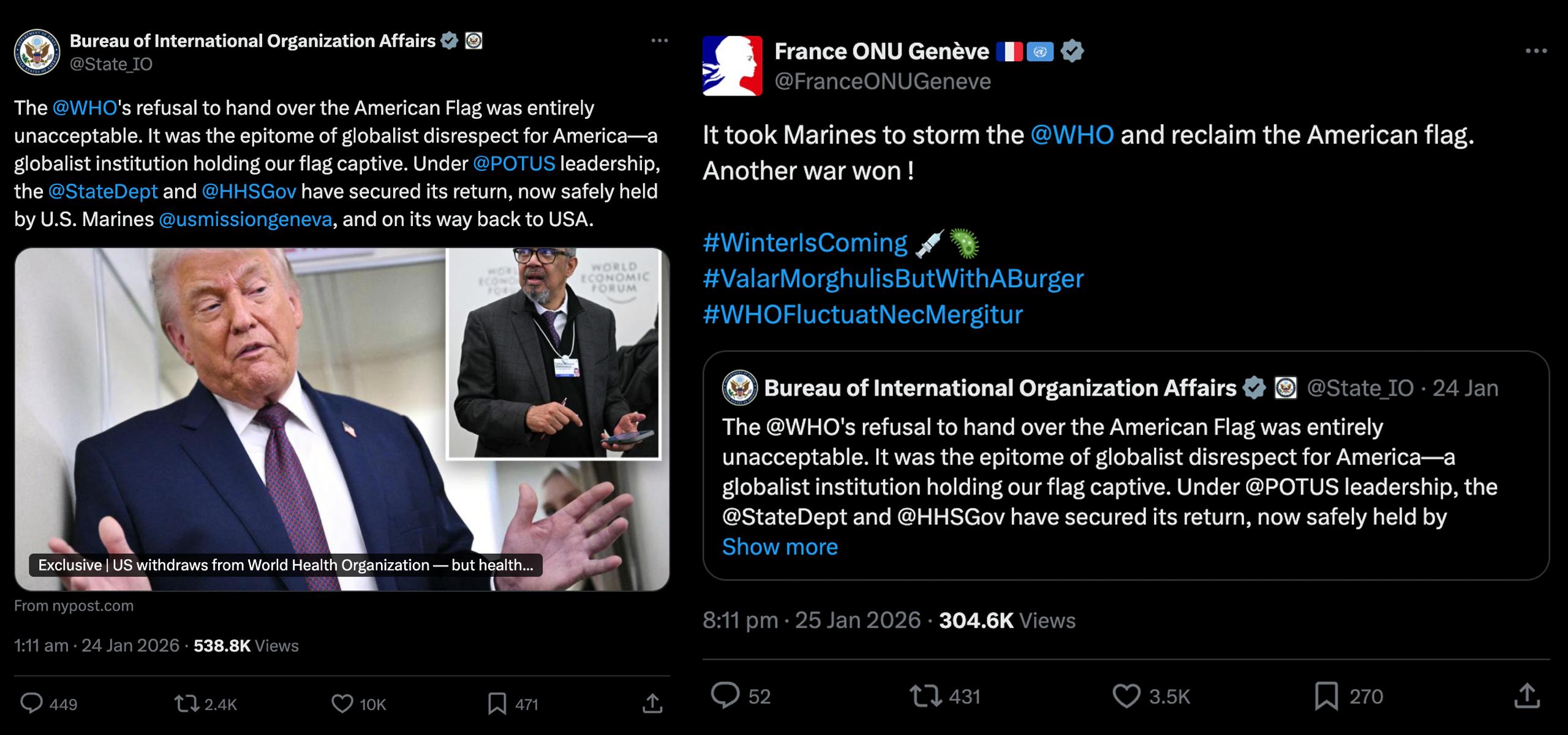 Флаг за $260 млн: итоги выхода США из ВОЗ